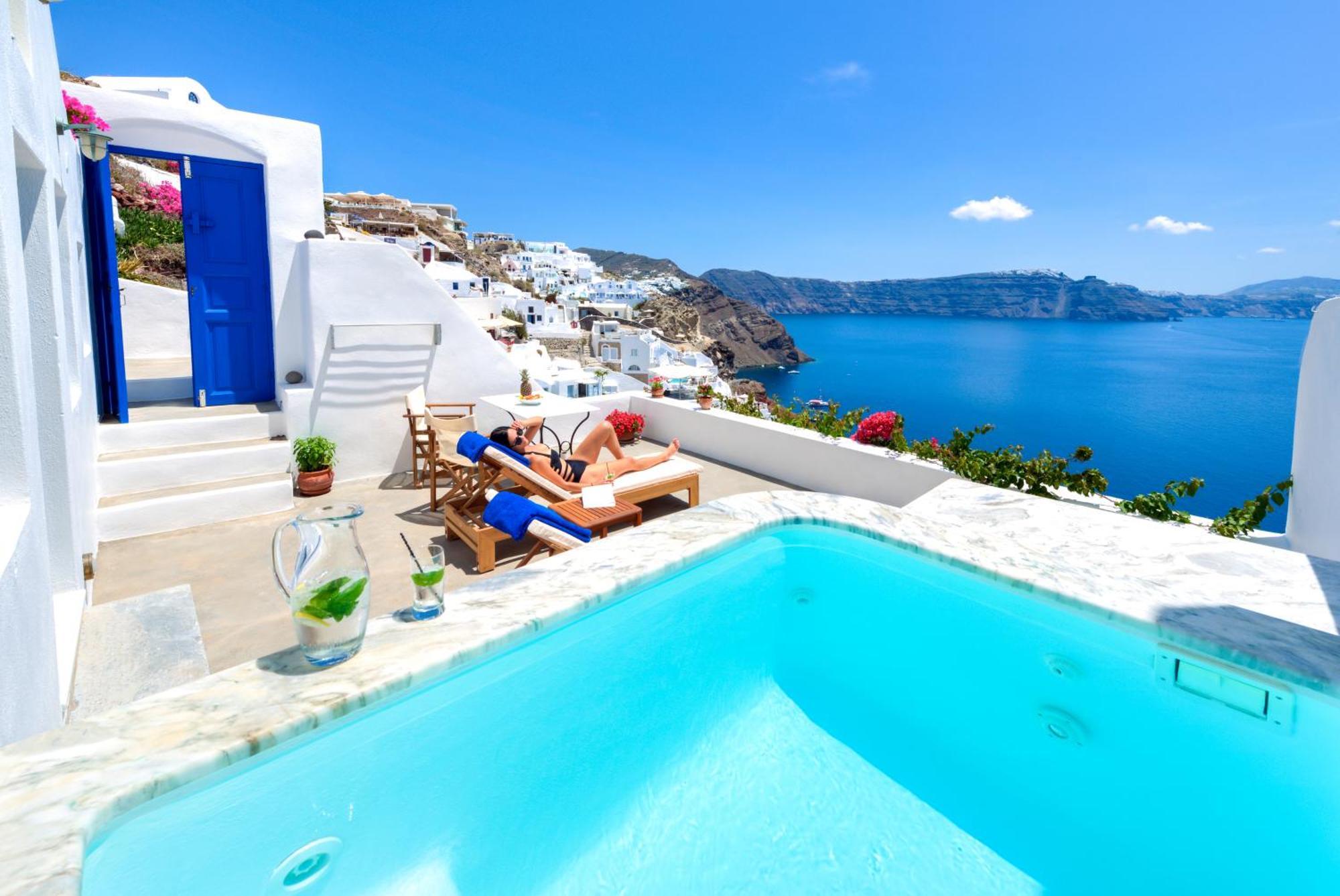 Chelidonia Luxury Suites Oía Buitenkant foto